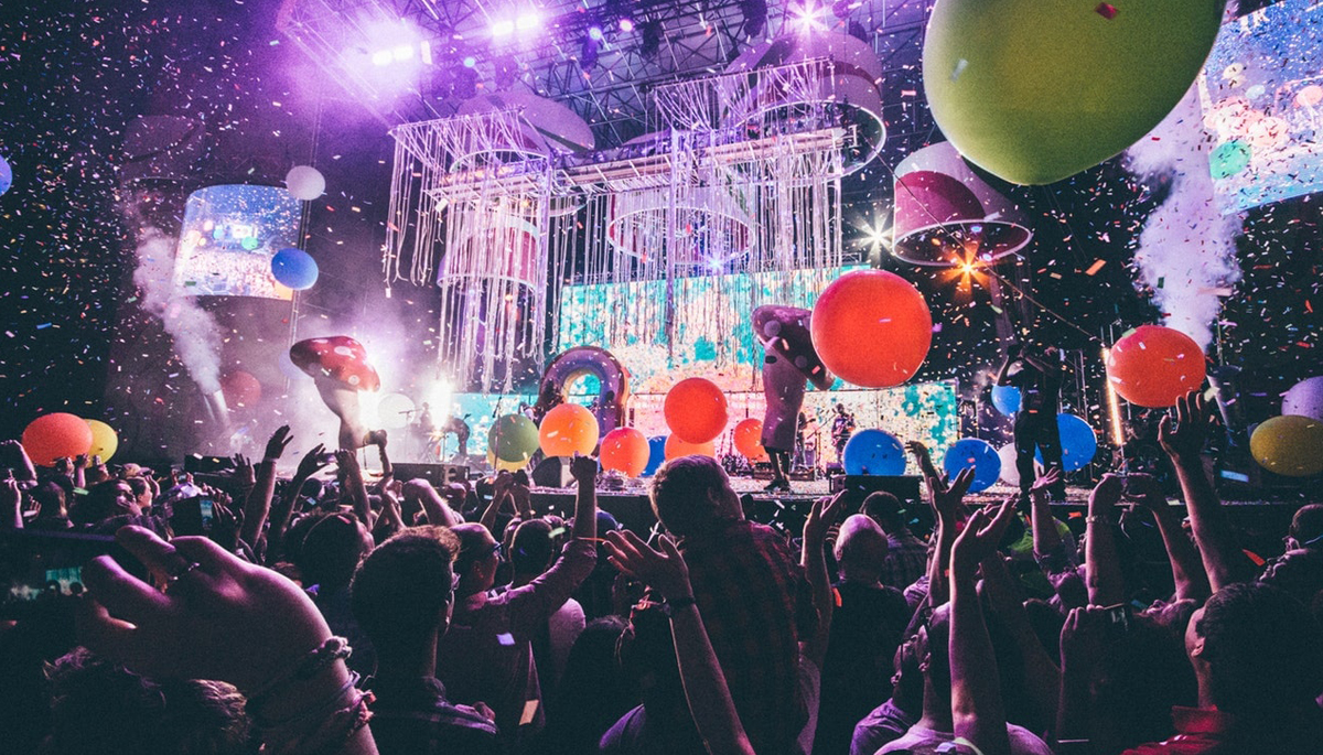DJ Festival at Las vegas, USA